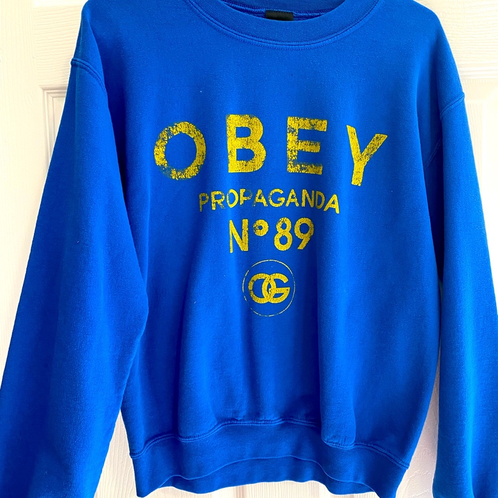 Obey Crewneck- worn twice!